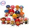 30cm Tek Parça Peluş Anime Oyuncaklar Tony Chopper Luffy Sabo Sanji Desen Yumuşak Dolgulu Peluş Bebek Oyuncakları Sevimli Karikatür Peluş Çocuk Hediyesi Q06332941