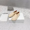 10a Women Ava Ballet Flat shoe The row Designer dress shoes leather loafer Luxurys Lady daily casual shoes Sheepskin Canal Fashion top quality ballets baby Loafers