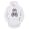 Herr hoodie sport Ghost Rabbit herre jacka trendig huva basebolljacka pullover fleece topp