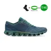 Zapatos oncloud Zapatos en la nube de alta calidad X Running para hombre Zapatillas de deporte rosa arena Aloe ceniza negro naranja óxido rojo Tormenta Azul blanco zapato de entrenamiento y entrenamiento cruzado