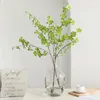 Dekorative Blumen 2 Stücke Künstliche Ficus Zweig Pflanze Faux Grün Zweige Blatt Für Frische Pastoralen Stil Shop Garten Büro Hause Bankett