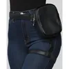 Mode INS Trendy Stijlvolle Vrouwen Taille Beenriem Lederen Cool Girl Tas Heuptasje Voor Outdoor Wandelen Motorfiets 240103