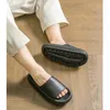 Stor storlek 3649 män flip flops kvinnor mjuk eva 40 cm tjock sula glidbanor sommar sandaler par tofflor hem non slip badrum sko 240103