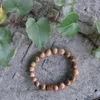 Strand Agarwood Men's And Women's Artistic Bracelets Delicate Single Circle Buddha Beads Couple's Cultural Playful