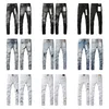 Jeans violets Pantalons en denim Jeans pour hommes Designer Jean Hommes Pantalon noir Haut de gamme Qualité Design droit Rétro Streetwear Pantalon de survêtement décontracté Designers Joggers Pant8