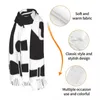 Schals Winter Quaste Schal Schachfiguren Frauen Kaschmir Hals Kopf Warm Pashmina Dame Schal Wrap Bandana