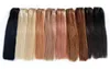 Cabelo humano brasileiro tecer cabelo virgem em linha reta remy extensão do cabelo humano ofertas 12quot a 24quot não processado direto da fábrica 154960729