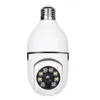 E27 IP -glödlampa Camera WiFi Baby Monitor 1080p Mini Indoor CCTV Security AI Tracking Audio Video Surveillance Camera Smart Home Monitoring Equipments DHL FAST