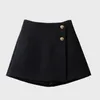 Women's Shorts Temperament Skirts For Women 2024 Faldas Mujer De Moda High Waist Tunic Thicked Jupe Fashion Irregular Mini Skirt Korean Saia