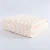 Towel Lightweight And Easy To Dry Adult Bath Soft Super Absorbent Pure Cotton Honeycomb Grid