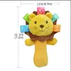 P Dolls Newborn Baby Toys 0-12 Months Cartoon Animal Rattle Mobile Bell Toy Infant Toddler Early Educational Speelgoed Drop Delivery Otgvz