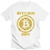 Herr t-skjortor vintage cryptocurrency pojke skjorta män kortärmad bomull t-shirt tryck krypto btc blockchain geek tee mode tshirt