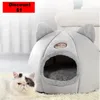 Comfort per un sonno profondo in inverno cuccia per gatti piccolo tappetino cestino prodotti per cuccia per cani di piccola taglia tenda per animali domestici accoglienti letti a grotta coperta cama gato 240103