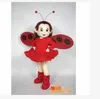 Costumes Custom Red butterfly princess moose mascot costume Adult Size