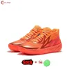 LaMelo Ball MB.02 chaussures de basket Queen City canard mandarin antichoc et Durable chaussures de sport pour hommes femmes chaussures baskets