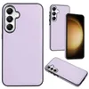 S24 Plus S24 Ultra hoesjes voor Samsung Galaxy S24 A05 A05S A15 A25 A24 S23 FE Luxe Mode Zakelijk Zacht TPU Effen PU-leer Telefoon Mobiele mobiele telefoon Achterkant Huid