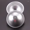 قوالب الخبز 500 PCS DIY Fashion Ball Aluminium Alloy Sphere BOMB BOMB CAKE MOLD 3 SIZE DHL FedEx