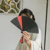 Decorative Figurines |Old Portable Folding Fan Palaeowind Door Chang Female China Wind Small Hanfu Lady's