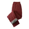 Pantaloni da donna Inverno Giù Cotone Ultraleggero Pantaloni da jogging Casual Caldo Allentato Harem Pantalones Spessi Pantaloni a vita alta Capris 2024