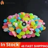 Garden Decorations Glow In The Dark Pebbles Stones Rocks For Walkways Patio Lawn Yard Decor Luminous