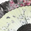 Decoratieve beeldjes Chinese vintage stijl opvouwbare ventilator houten handvat klassieke feestdans hand mannen en vrouwen zomer cool kunstcadeau