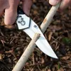 High Quality Stainless Steel Wooden Handle Steel Folding Pocket Knife Outdoor Camping Survival Knives