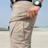 Pantaloni da uomo elasticità pantaloni cargo tattici outdoor pendolari urbani comodi impermeabili multitasche arrampicata escursionismo pantaloni casual uomo