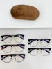 Optical Eyeglasses For Men Women Retro 0248 Style Anti-Blue Glasses Light Lens Plate Full Frame With Box