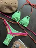 para para praia sexy multicolor push up 수영복 여자 브라질 비키니 2023 수영복 고삐 비키니 휴일 2 조각 수영복