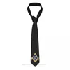 Bow Ties Freemason Gold Square Compass Masonic Men 3D wydrukowane hip-hop uliczne akcesoria na przyjęcie weselne