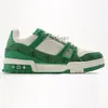 Designer män sneaker virgil tränare casual skor låg kalvskinn läder abloh vit grön röd blå överlägg plattform utomhus kvinnor sneakers storlek 36-45 11