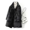 Parka Damenjacke Designerjacken Damen Grenzüberschreitende neue Wintermode Designer Damen Casual Parka Damen klassische einfarbige winddichte Daunenjacke Z6