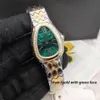 Designer Women Watch Women Luxury Diamond Gold Watch Pearl Surface Quartz 904L Rostfritt stål Vattentät Watch Montre de Luxe