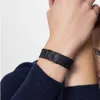 Bracelets de marque de styliste haut de gamme pour hommes et femmes, bijoux unisexes à la mode, boucle Aolly, cadeau en cuir EE