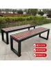 Camp Furniture Outdoor Park Chair Bench Anti-corrosion Wood Courtyard Shopping Mall Rown Gym Rest Solid