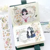 Cadeau Wrap 10M Vintage Plumeria Huile spéciale PET Washi Tape Craft Fournitures Journal Collage Matériel DIY Pour Scrapbooking Autocollant Décoratif