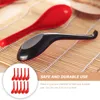 Spoons 10Pcs Ramen Melamine Chinese Won Ton Soup Spoon Asian Japanese Rice Serving For Noodle Dinner