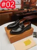 2023 Top Mens Loafers 디자이너 드레스 신발 진짜 가죽 남성 패션 사무실 작업 공식 브랜드 파티 결혼식 플랫 신발 큰 크기 38-46