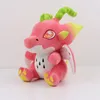 28cm novo dragão de frutas brinquedo de pelúcia animais de pelúcia boneca crianças playmate presente de aniversário atacado