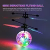 LED Orb Flying Ball Hand Controlled Plastic Spinner Flying Ball Remote Control Toys Hover Mini Drone USB Powered for Kids Adults 240105