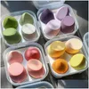 Sponges Applicators Cotton Makeup Blender Cosmetic Puff Sponge With Storage Box Foundation Powder Beauty Tool Women Make Up Concealer Otlbg