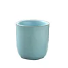 Ceramic Tea Cup Nordic Style Matte platt botten Keramisk kaffekopp Point Tea Cup runt spisen Ice Tea Cup Single Cup 240105