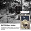 SunTekCam PR200 Câmera de trilha multilíngue 12MP 49pcs 940nm IR LED Caça IP56 à prova d'água visão noturna selvagem 240104