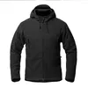 Jagdjacken Outdoor Taktische Fleecejacke Herren Multi Pocket Thermal Winddicht Mit Kapuze Wandermantel Kampftraining Klettern Männlich