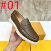 Designer de estilo masculino Sapatos de couro Penny Sapatos de couro luxuosos de couro genuíno de casamento elegante para festa casual sapatos pretos marrom para homens tamanho 38-45