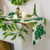 Toalha de mesa moda doily toalha de mesa festival de inverno cozinha sala de jantar decoração familiar