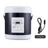 12V 24V Mini Car Rice Cooker 16L Bil Trucks Electric Soup Porridge Cooking Machine Food Steamer Warmer Snabbvärme Lunch Box 240104