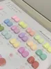 Lofiline Macaron Şeker Renk Serisi Tırnak Jel 15 COLORSET YAZ Tatlı Stil Jel Oje 15ml Sevimli Renkli Soymak Tırnak Jel 240105