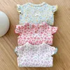 Dog Apparel Spring Summer Pet Clothes Kitten Puppy Flower Pattern Vest Small And Medium-sized Cute Pullover Chihuahua Yorkshire