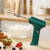 Portable Electric Wireless Food Mixer Handheld Egg Beater 3 Speeds Baking Cake Cream Butter Whipper Kitchen Blender 240105